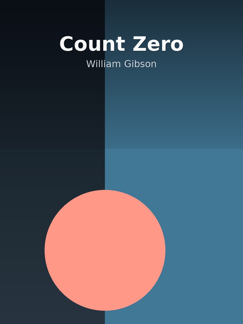 Count Zero by William Gibson book cover