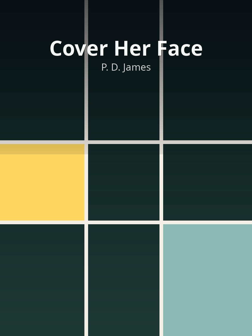 Cover Her Face by P. D. James book cover