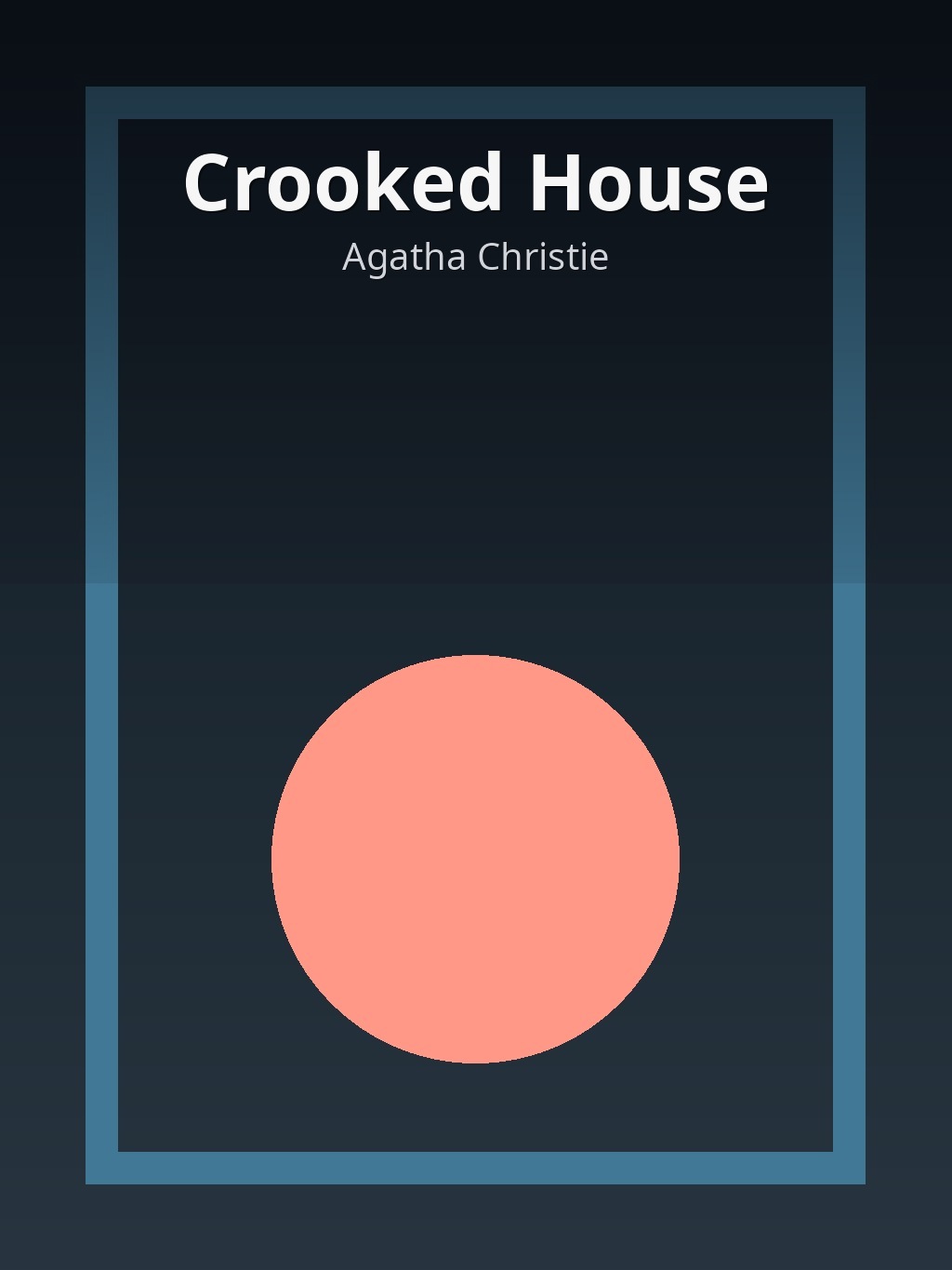Crooked House by Agatha Christie book cover
