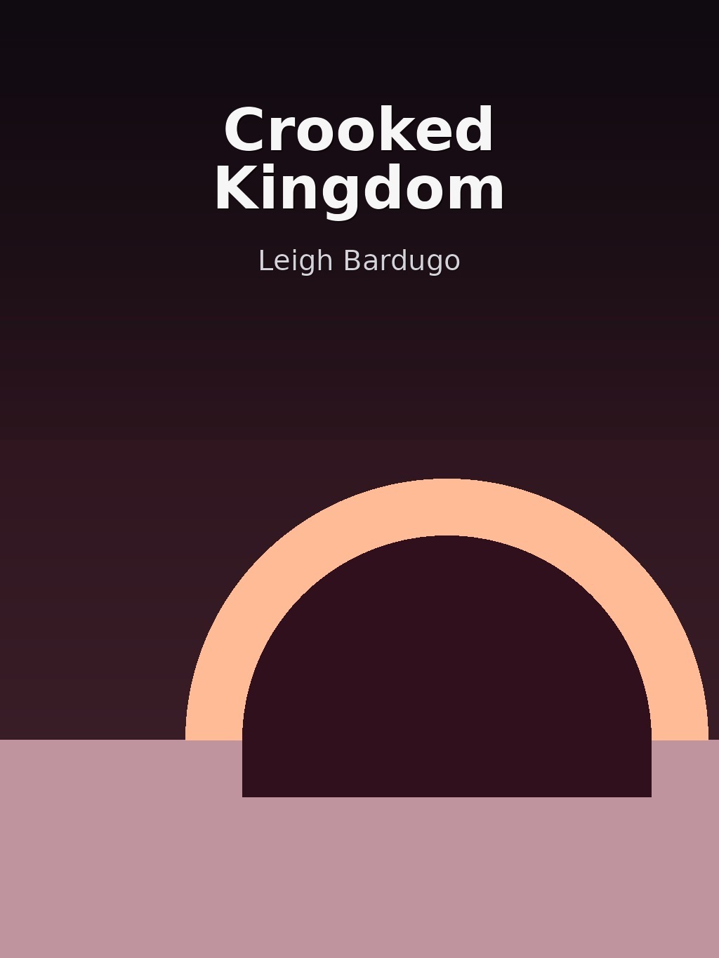 Crooked Kingdom by Leigh Bardugo book cover