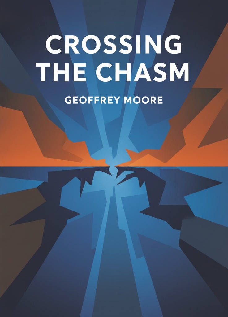 Crossing the Chasm by Geoffrey A. Moore book cover