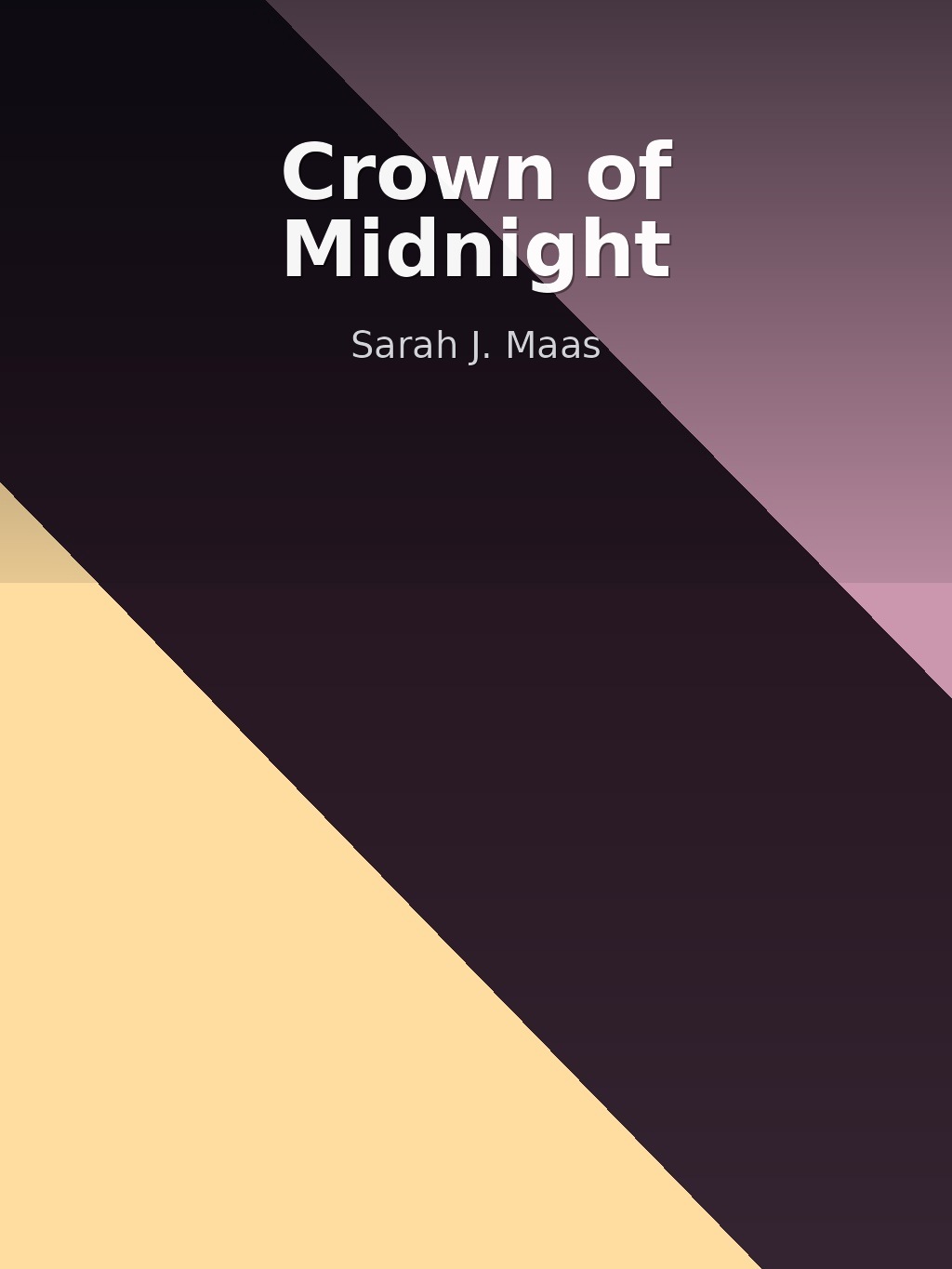Crown of Midnight by Sarah J. Maas book cover