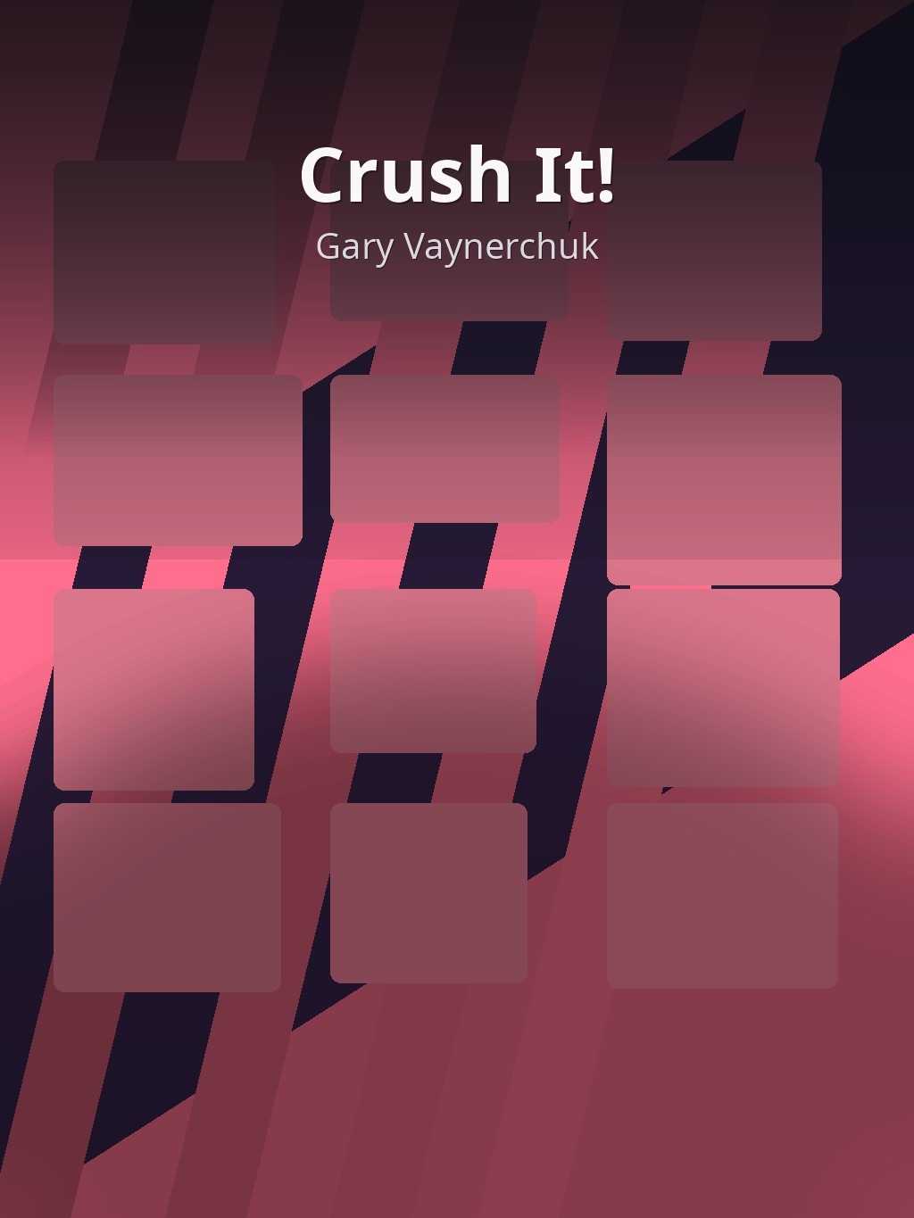 Crush It! by Gary Vaynerchuk book cover