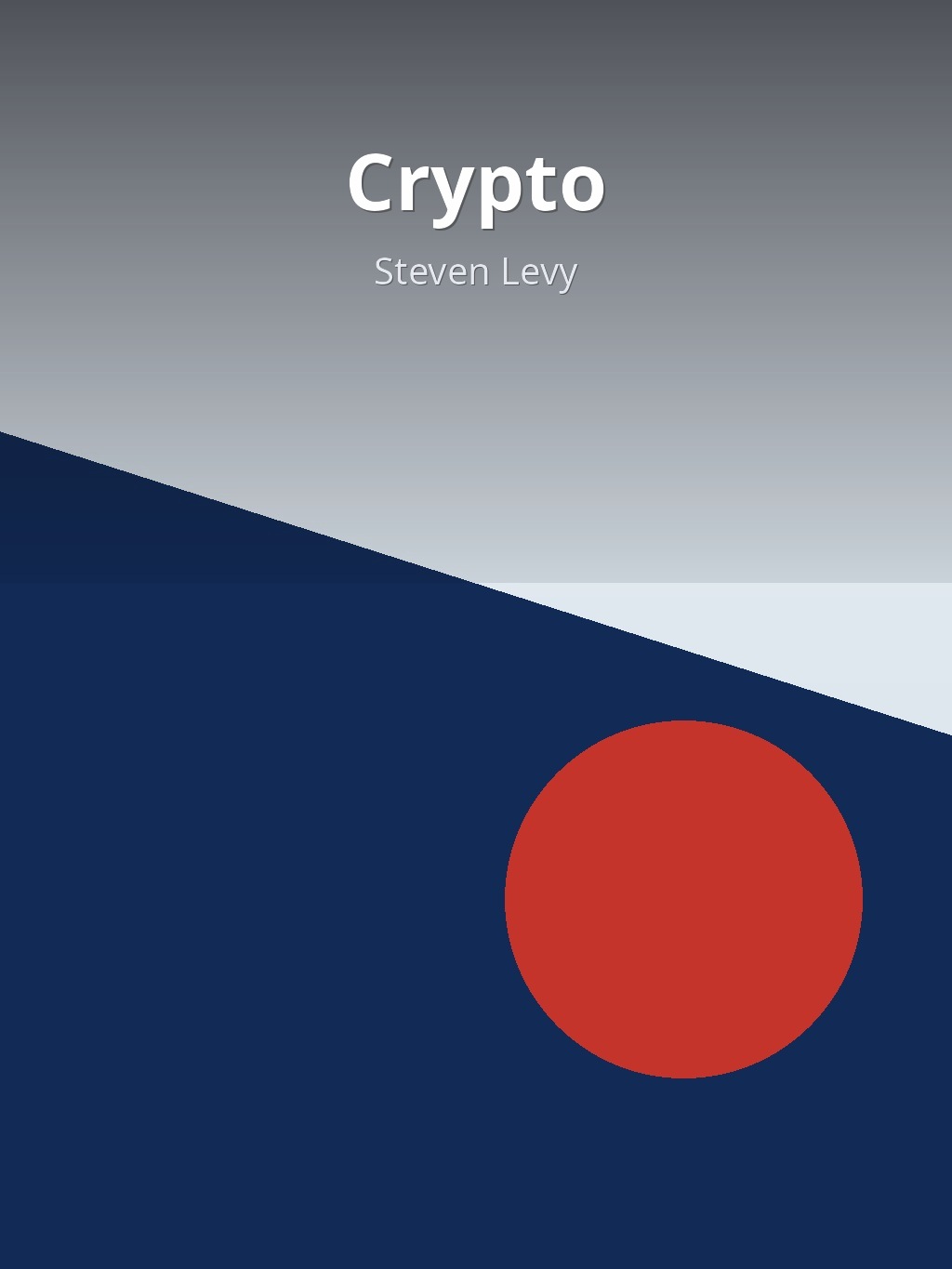 Crypto by Steven Levy book cover