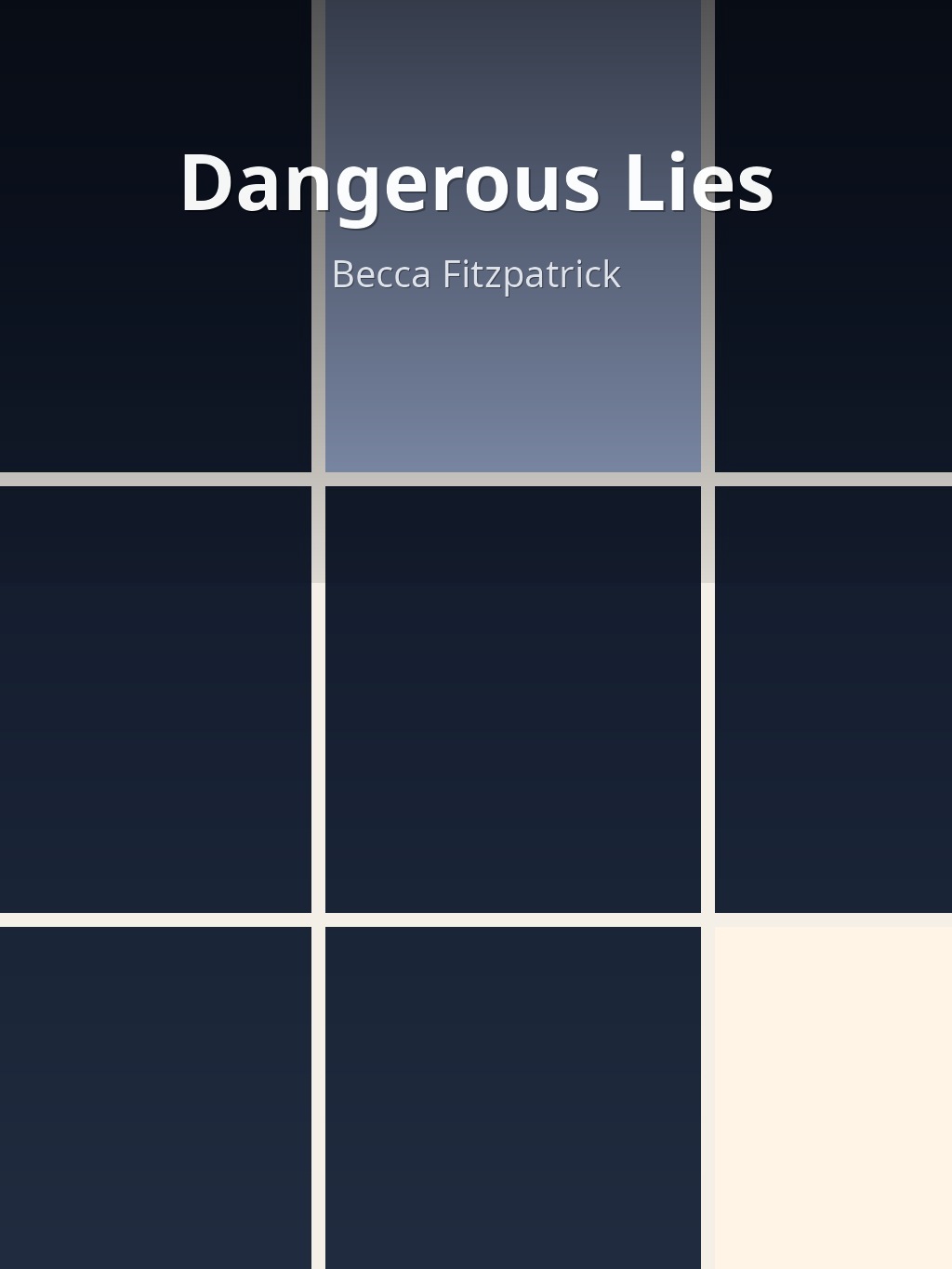 Dangerous Lies by Becca Fitzpatrick book cover