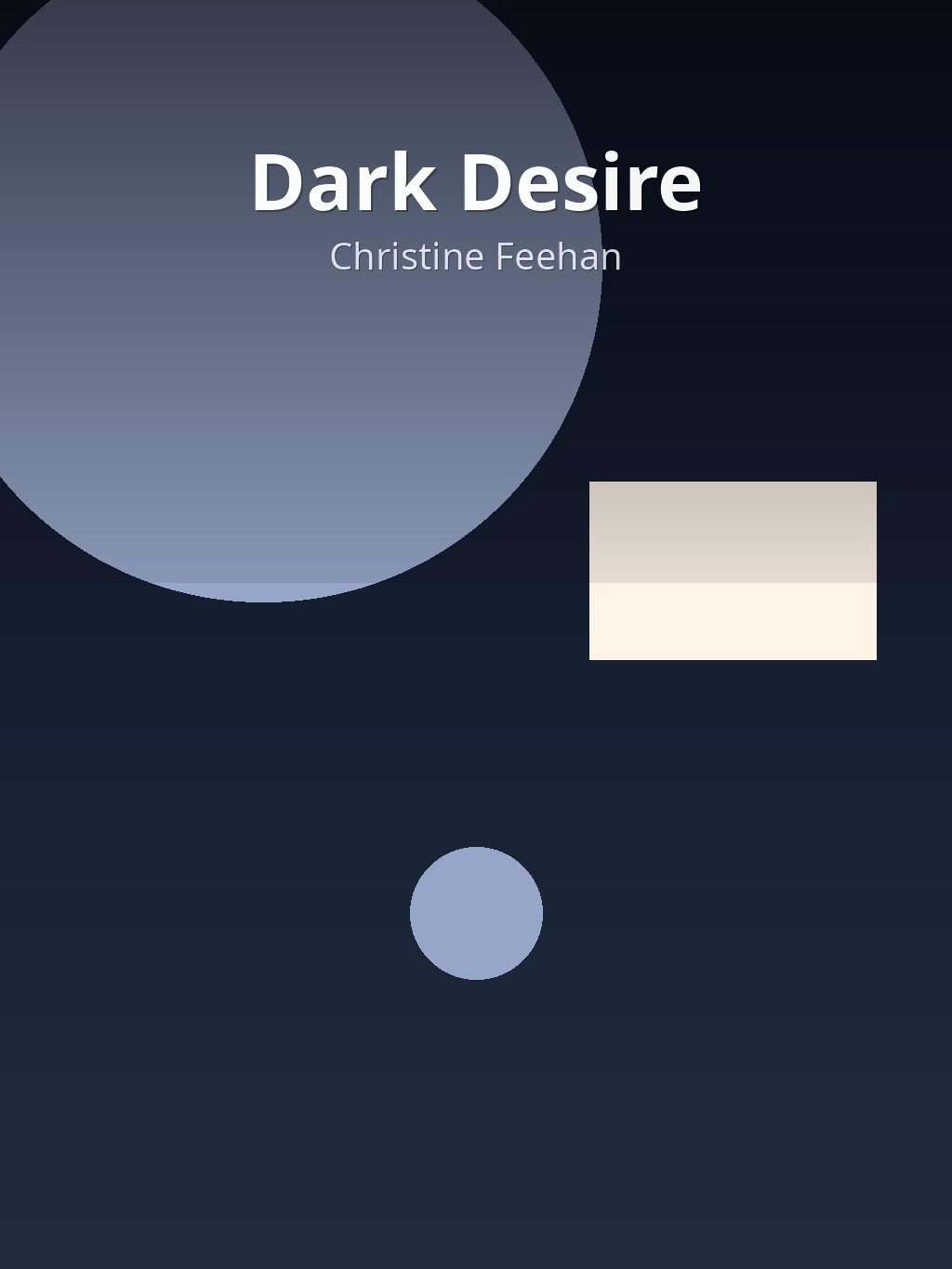 Dark Desire by Christine Feehan book cover