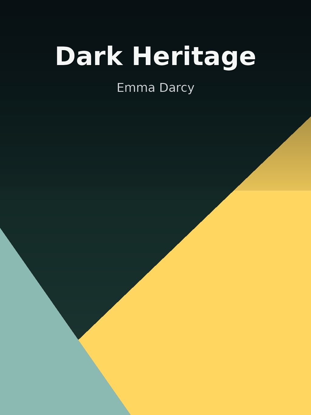 Dark Heritage by Emma Darcy book cover