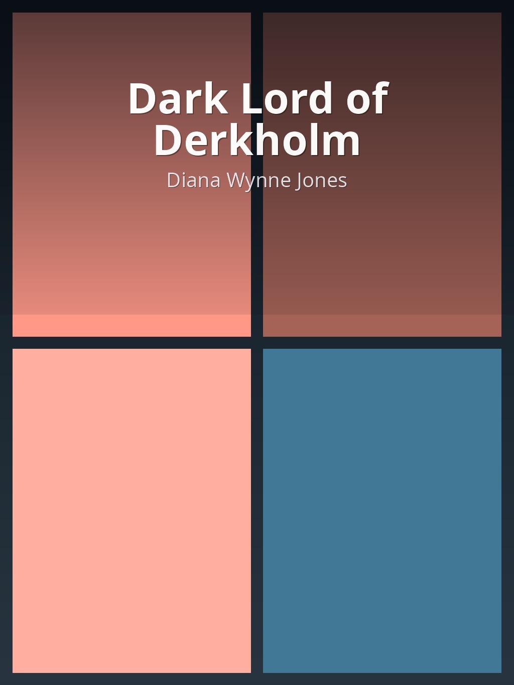 Dark Lord of Derkholm by Diana Wynne Jones book cover