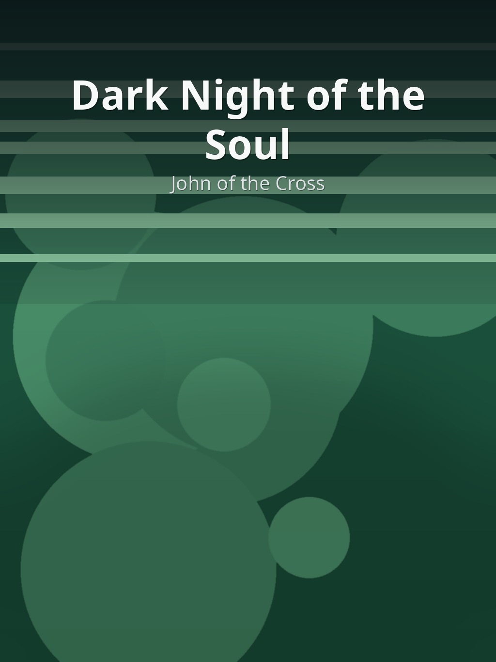 Dark Night of the Soul by John of the Cross book cover