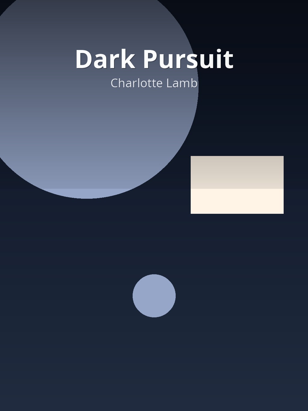Dark Pursuit by Charlotte Lamb book cover