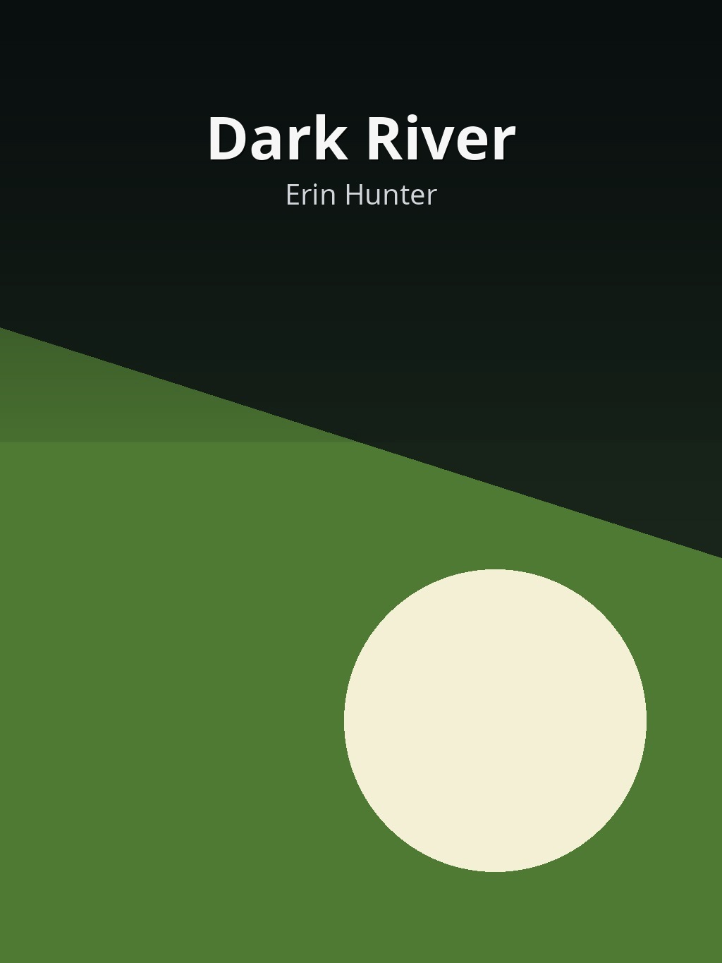 Dark River by Erin Hunter book cover
