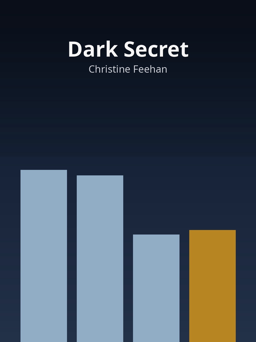 Dark Secret by Christine Feehan book cover