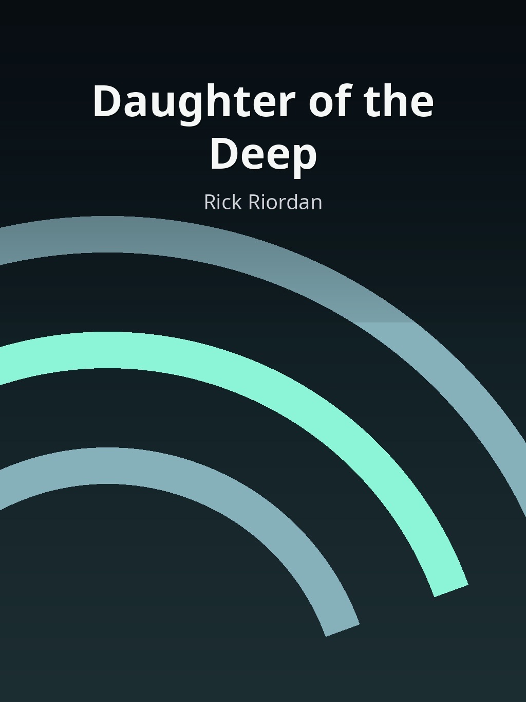 Daughter of the Deep by Rick Riordan book cover