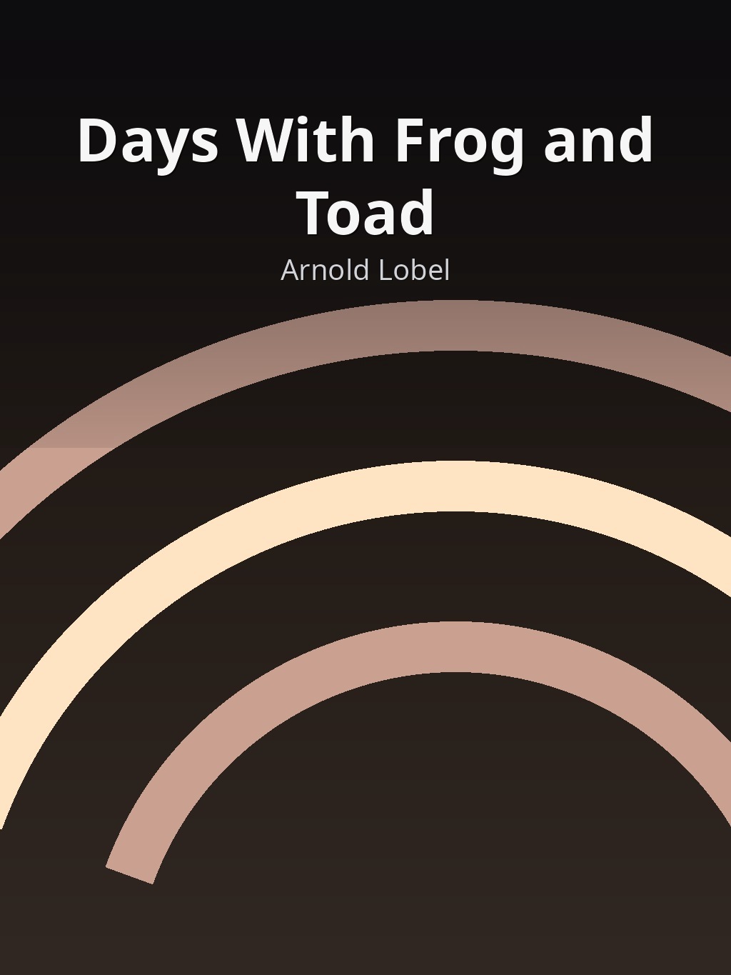 Days With Frog and Toad by Arnold Lobel book cover