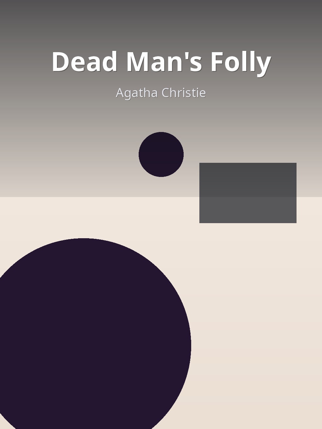 Dead Man's Folly by Agatha Christie book cover