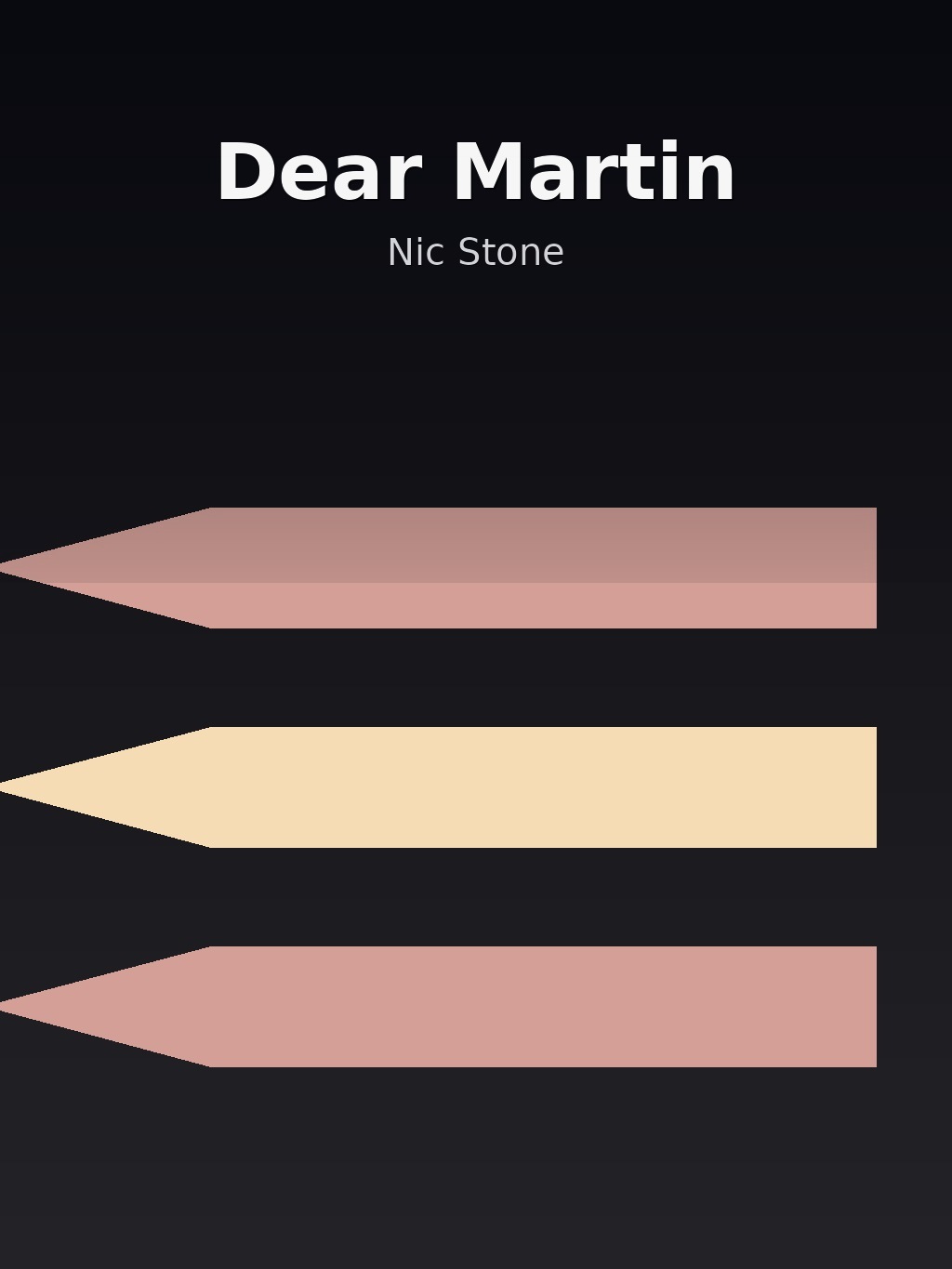 Dear Martin by Nic Stone book cover