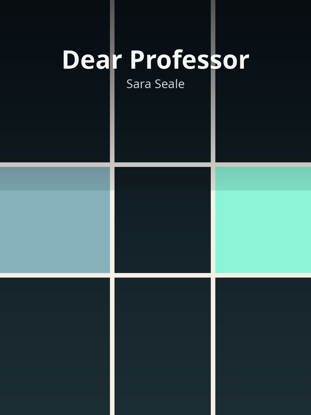 Dear Professor by Sara Seale book cover