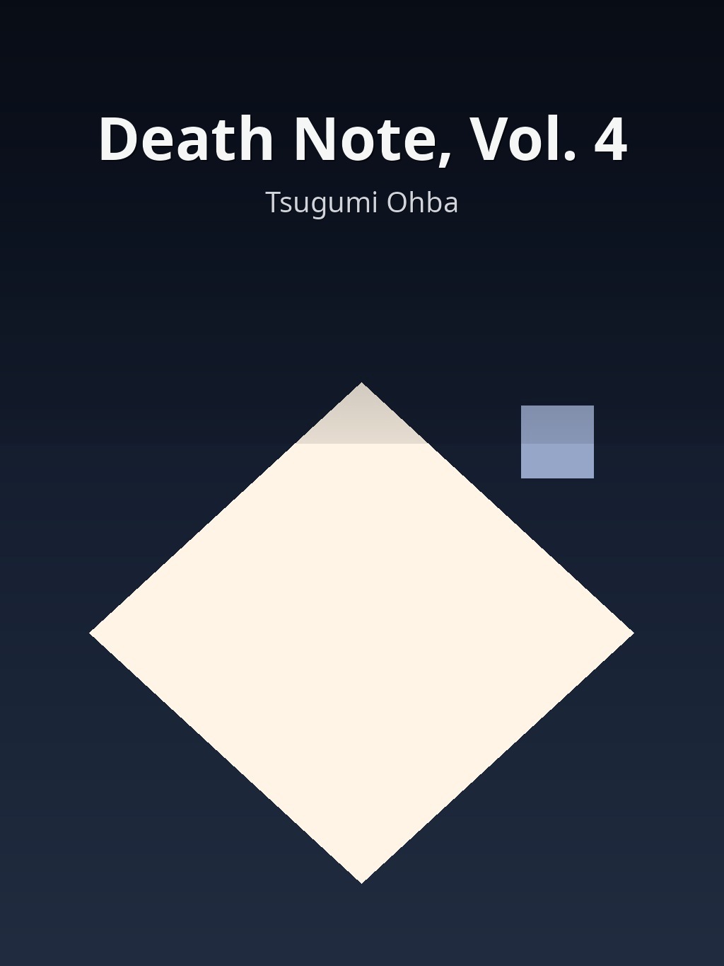 Death Note, Vol. 4 by Tsugumi Ohba book cover
