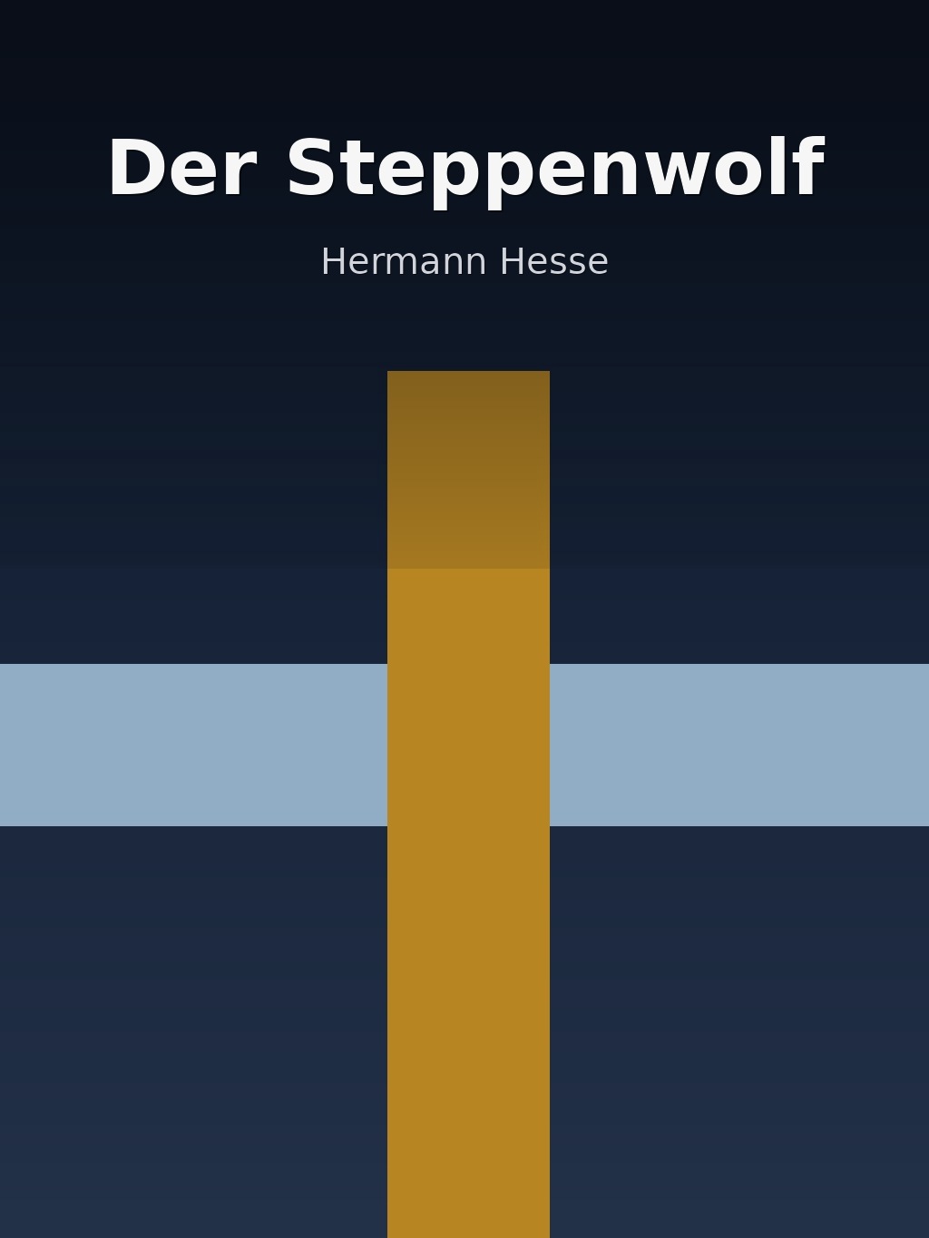 Der Steppenwolf by Hermann Hesse book cover