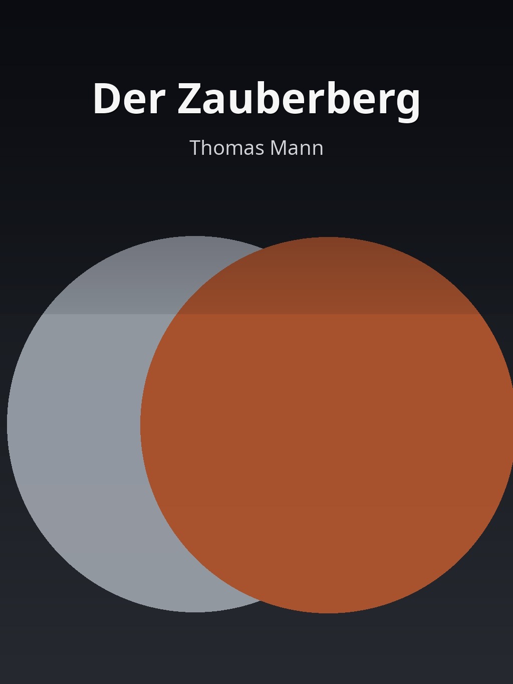 Der Zauberberg by Thomas Mann book cover