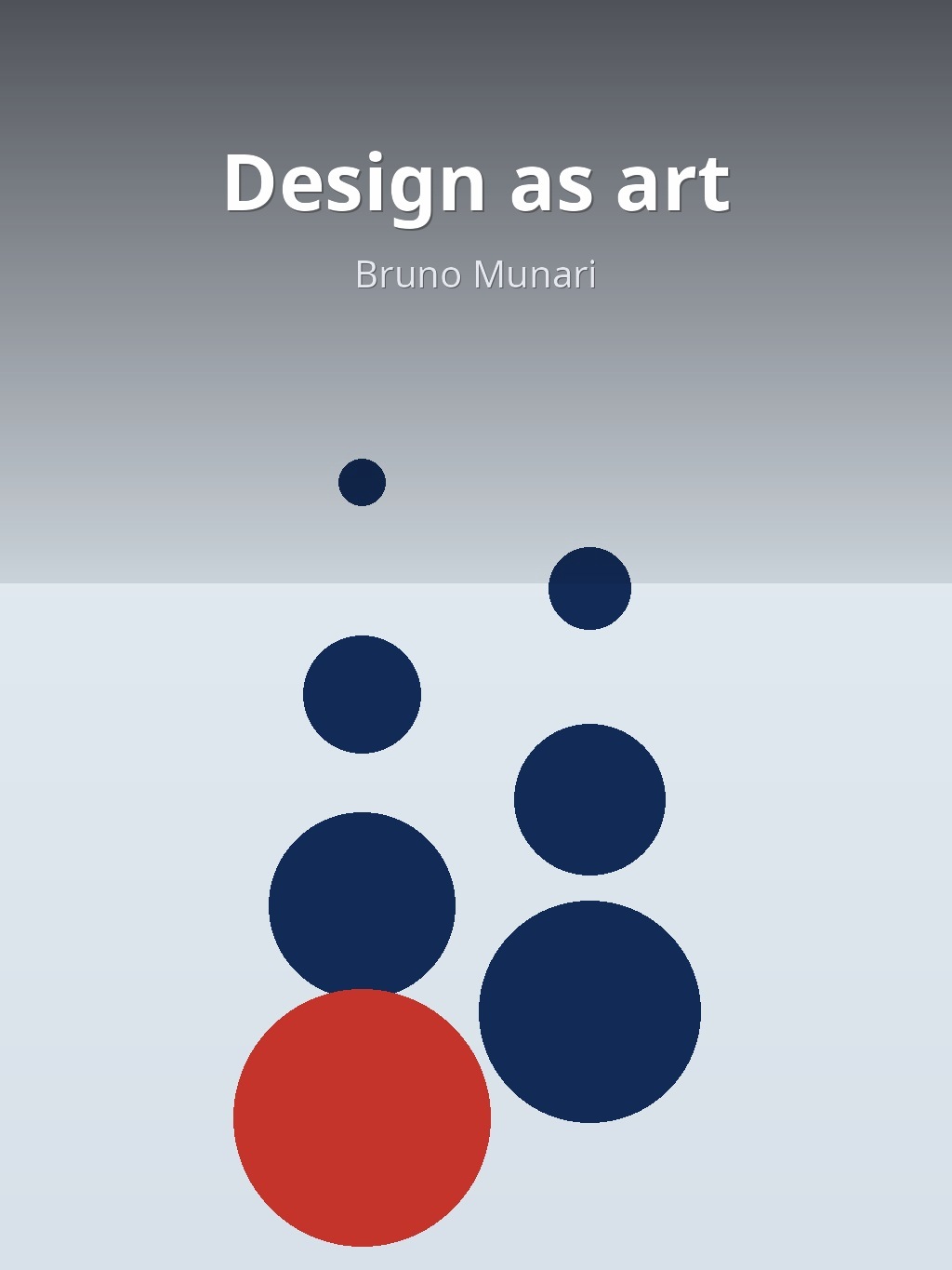 Design as art by Bruno Munari book cover