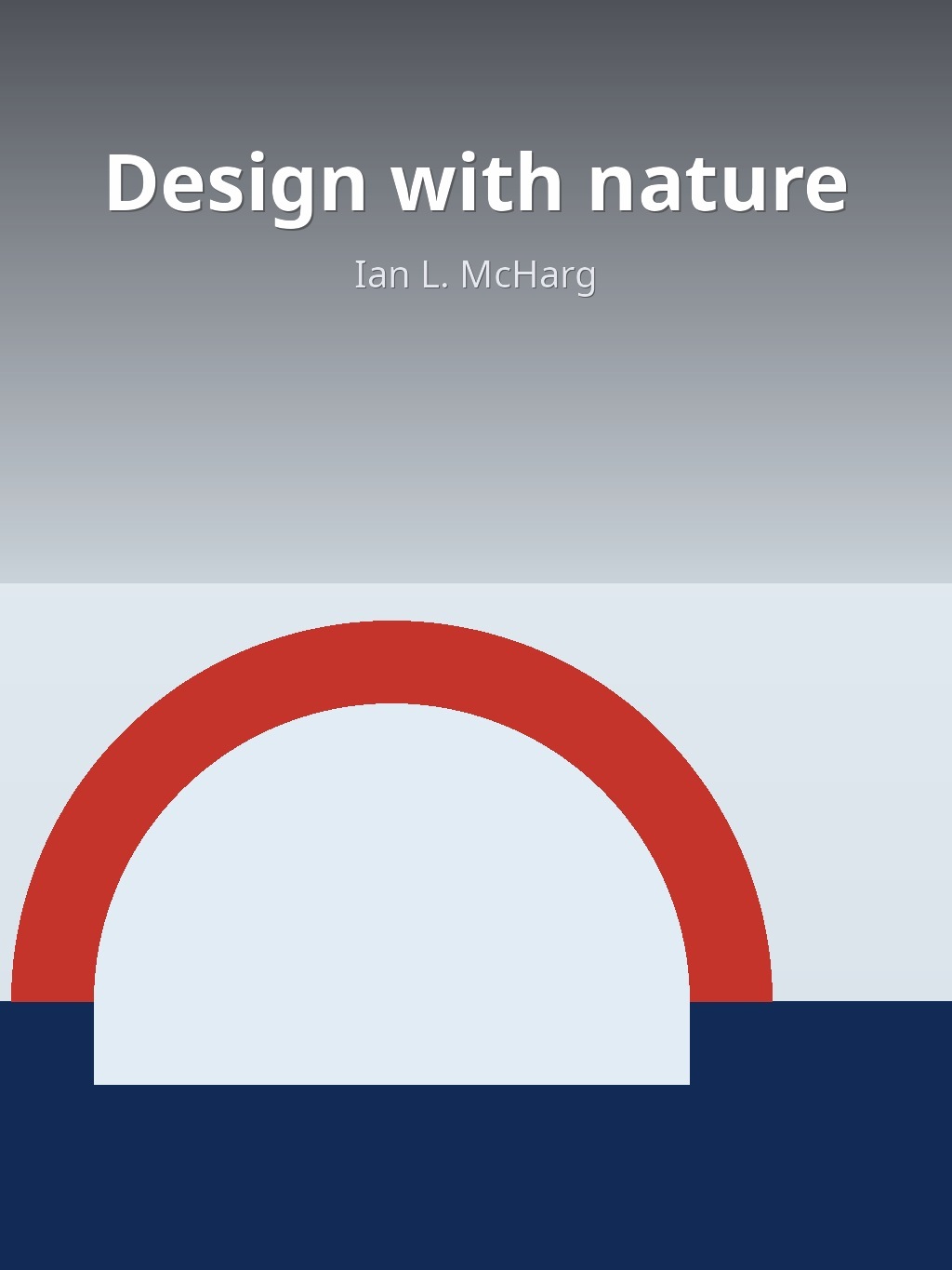 Design with nature by Ian L. McHarg book cover