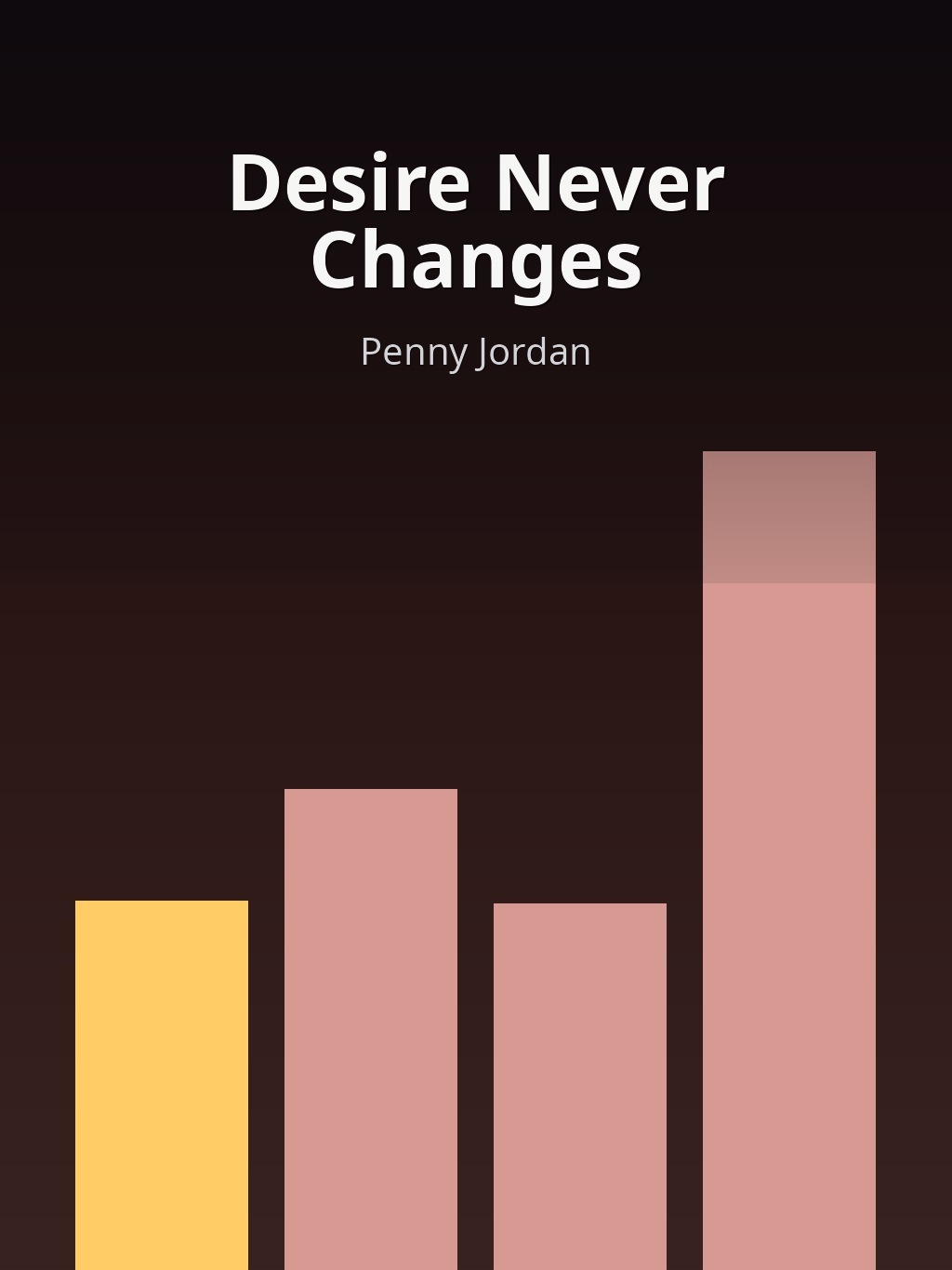 Desire Never Changes by Penny Jordan book cover
