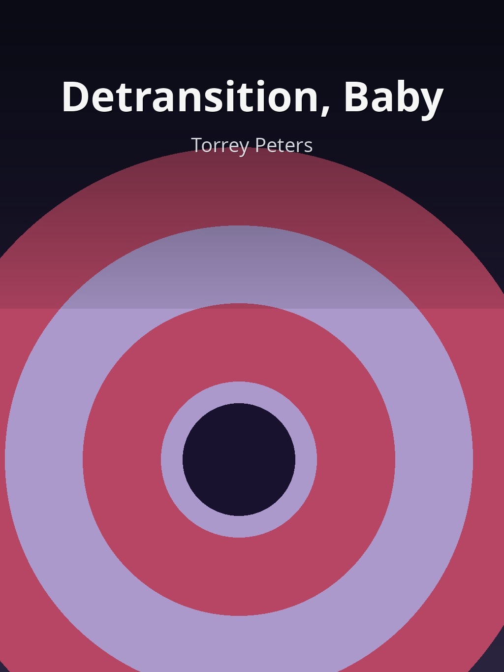 Detransition, Baby by Torrey Peters book cover