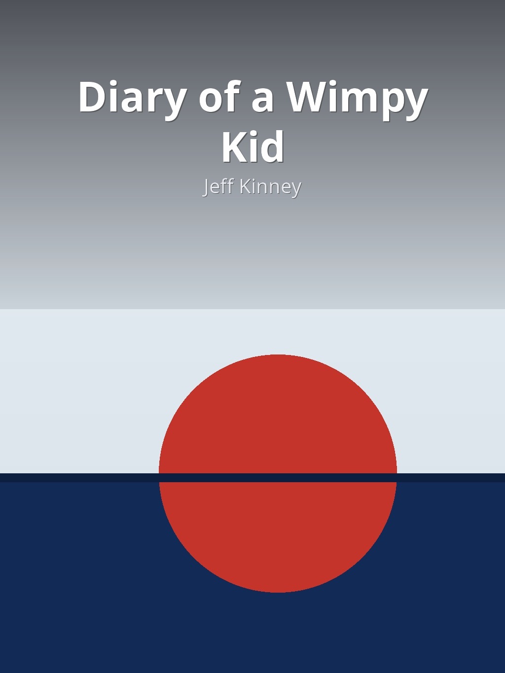 Diary of a Wimpy Kid by Jeff Kinney book cover