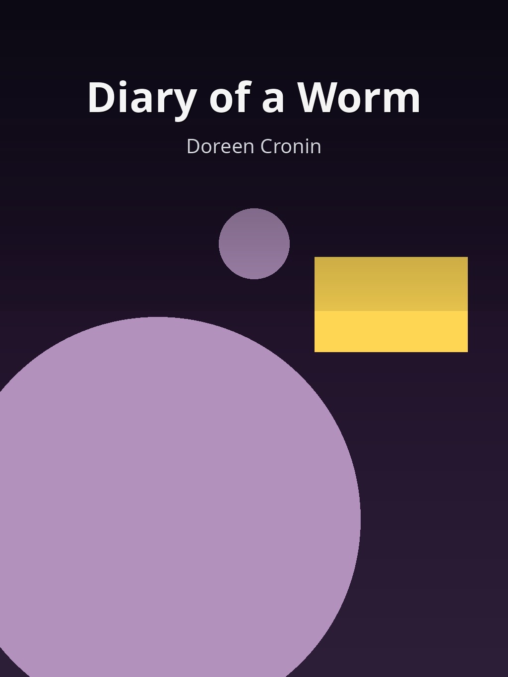 Diary of a Worm by Doreen Cronin book cover