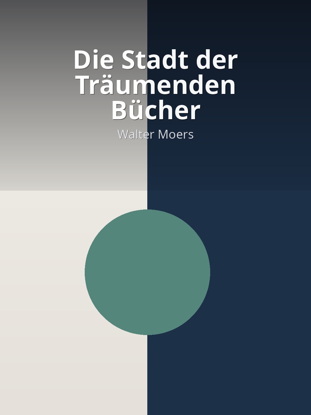 Die Stadt der Träumenden Bücher by Walter Moers book cover