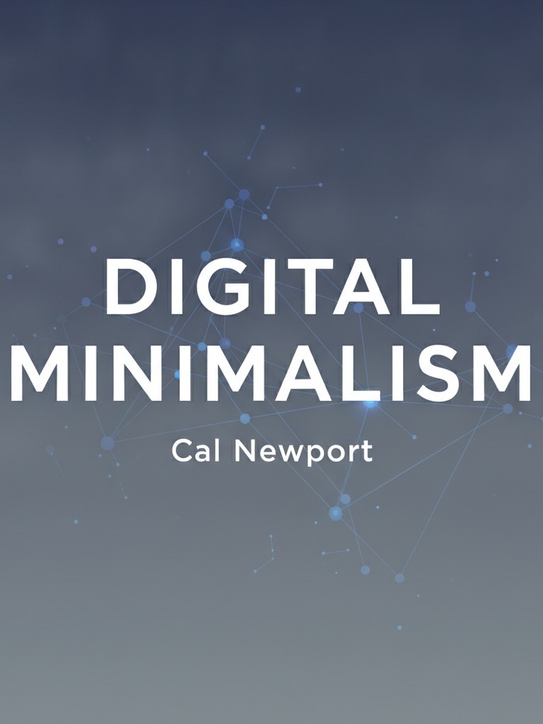 Digital Minimalism by Cal Newport book cover