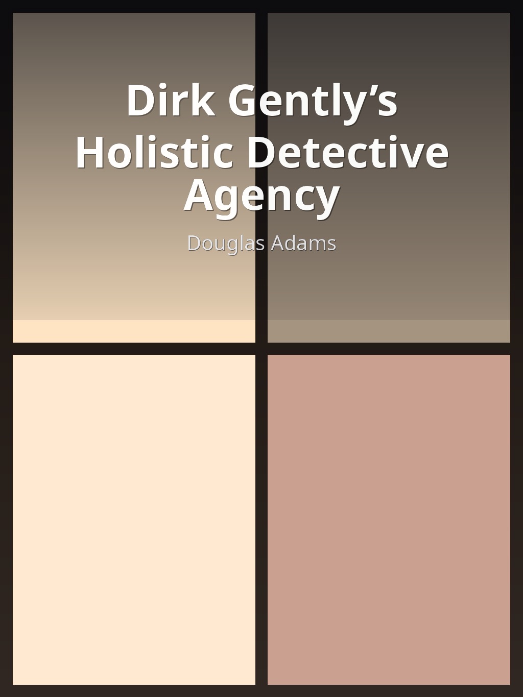 Dirk Gently’s Holistic Detective Agency by Douglas Adams book cover