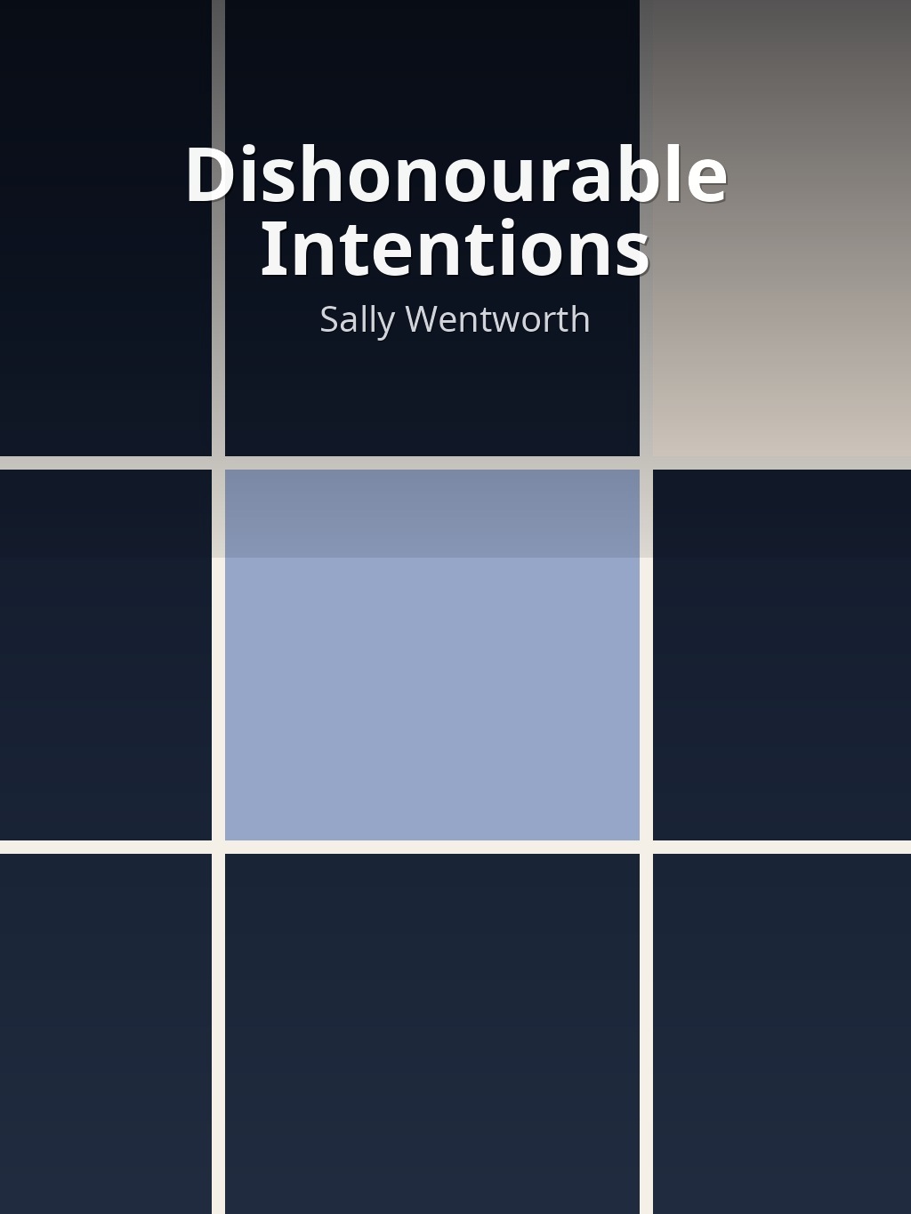 Dishonourable Intentions by Sally Wentworth book cover