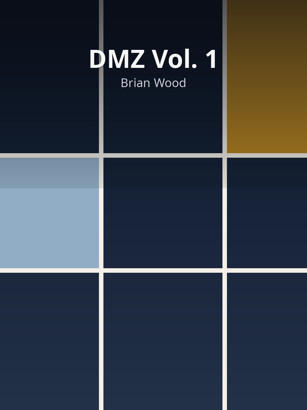 DMZ Vol. 1 by Brian Wood book cover