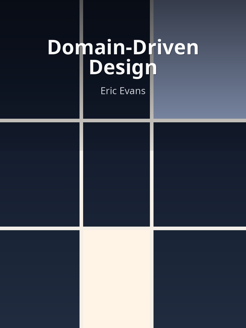 Domain-Driven Design by Eric Evans book cover
