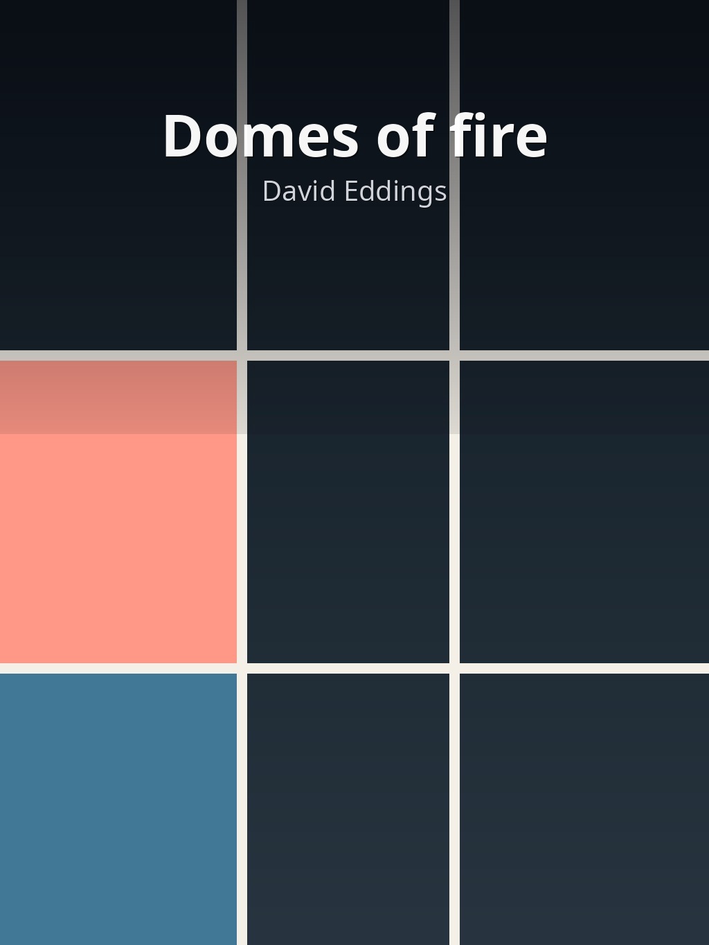 Domes of fire by David Eddings book cover