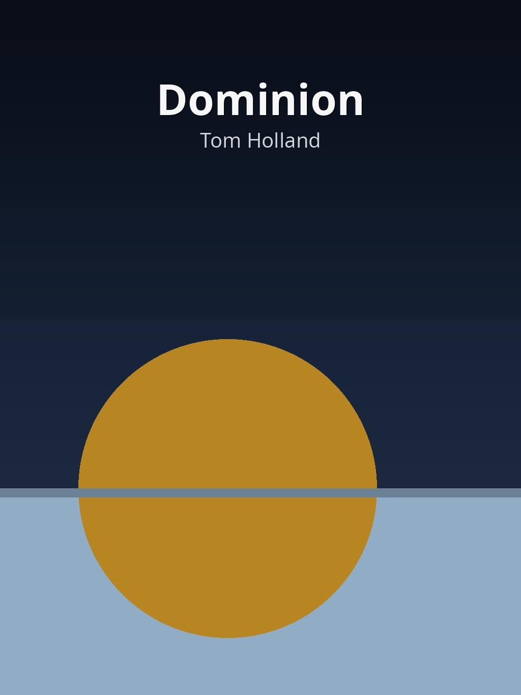 Dominion by Tom Holland book cover