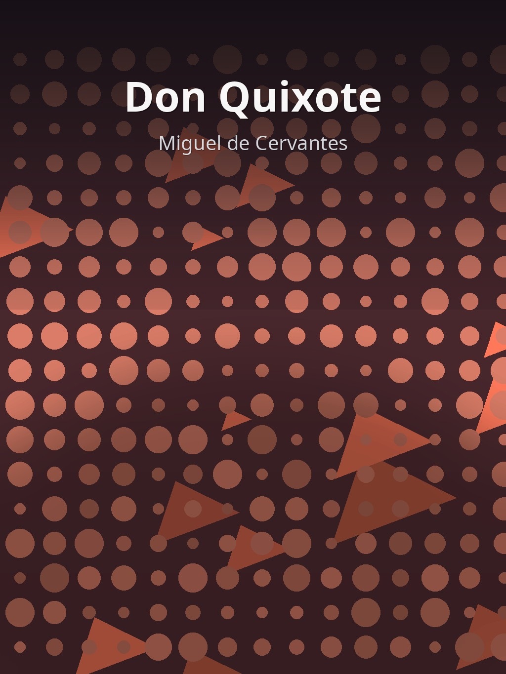 Don Quixote by Miguel de Cervantes book cover