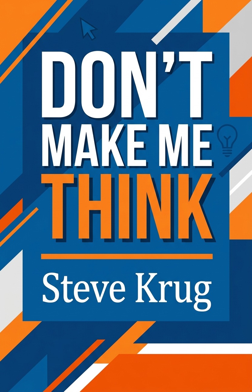 Don't Make Me Think by Steve Krug book cover