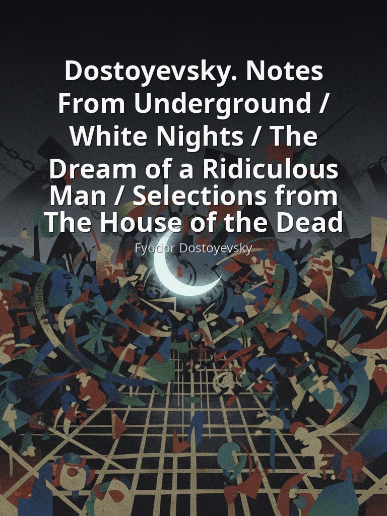 Dostoyevsky. Notes From Underground / White Nights / The Dream of a Ridiculous Man / Selections from The House of the Dead by Fyodor Dostoyevsky book cover