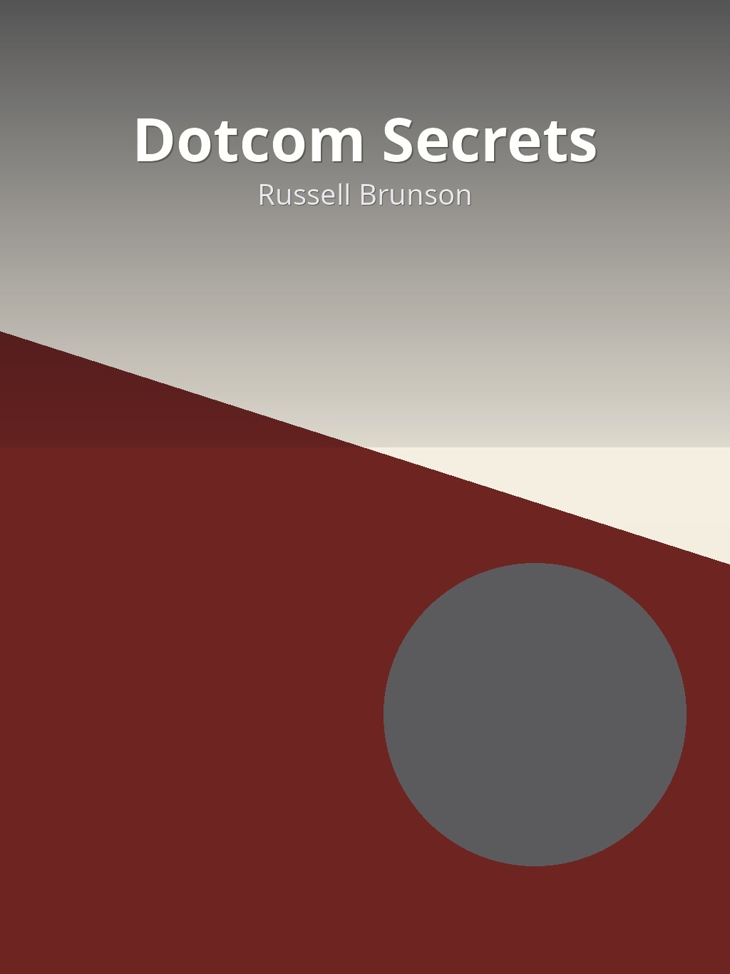 Dotcom Secrets by Russell Brunson book cover