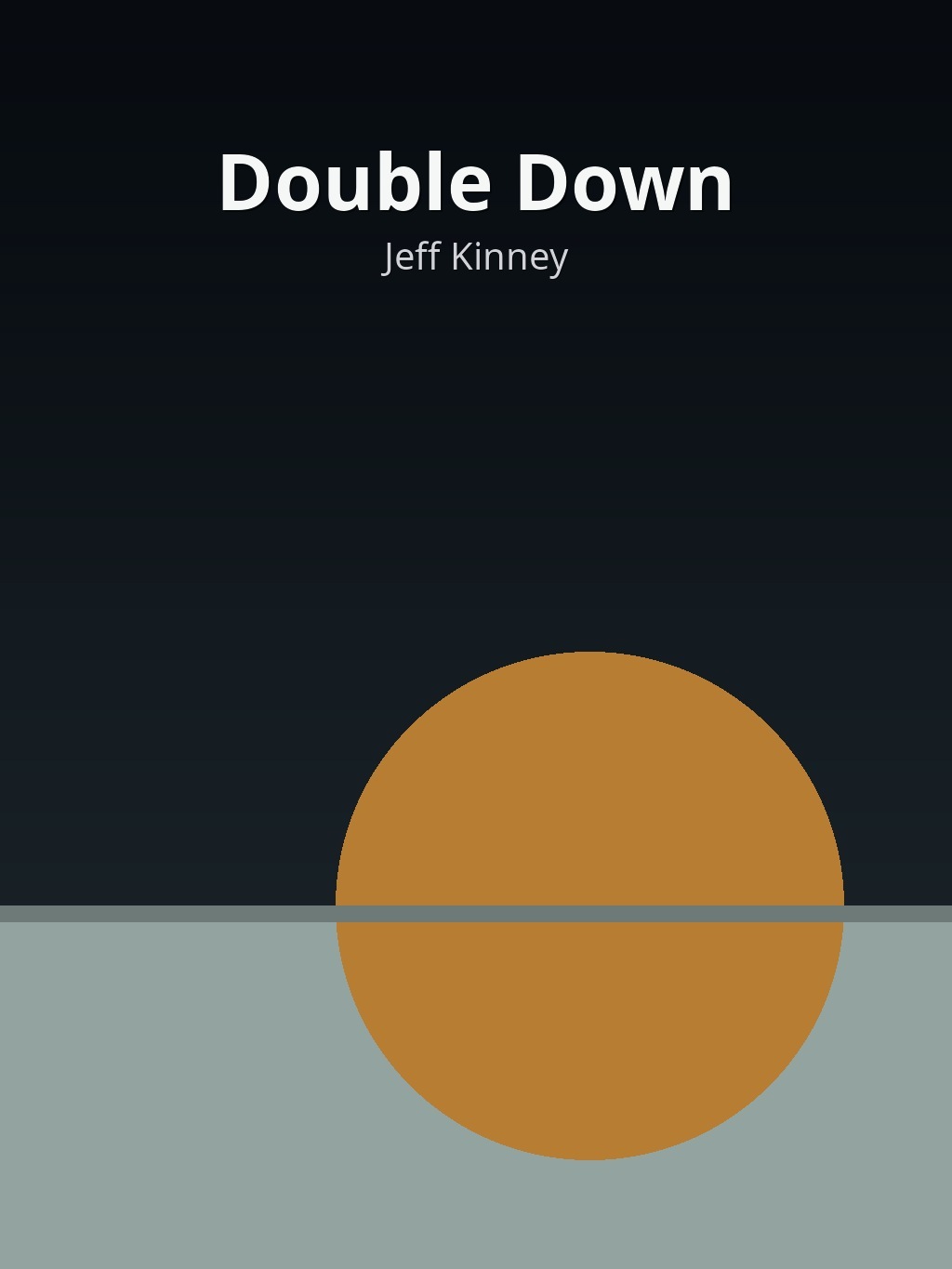 Double Down by Jeff Kinney book cover