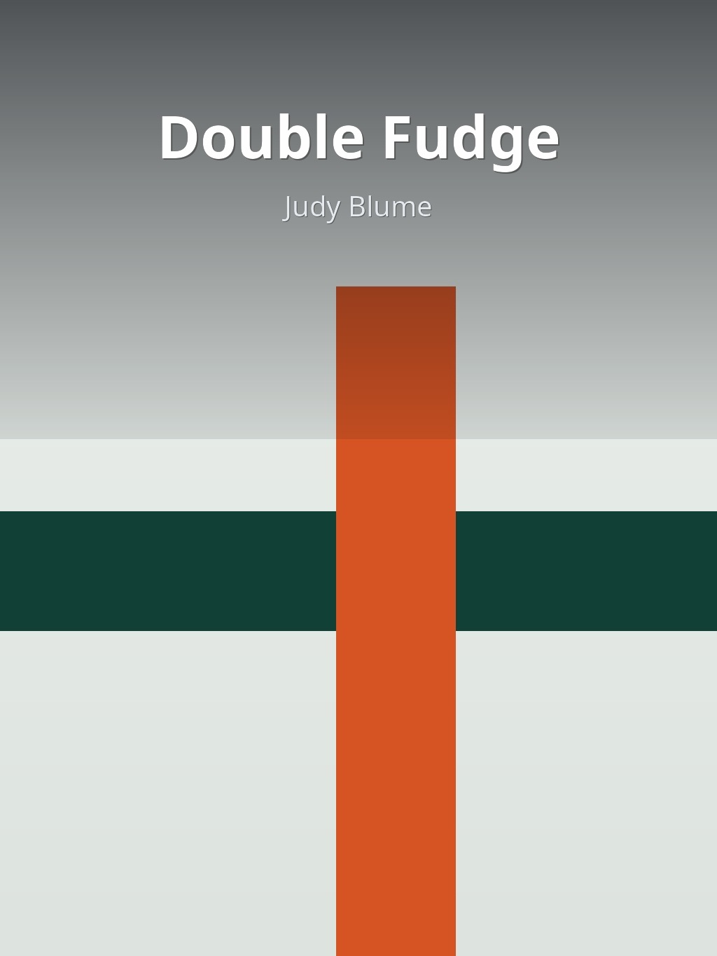 Double Fudge by Judy Blume book cover