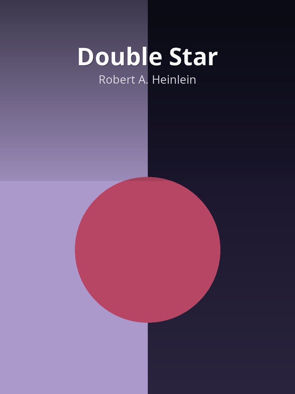 Double Star by Robert A. Heinlein book cover
