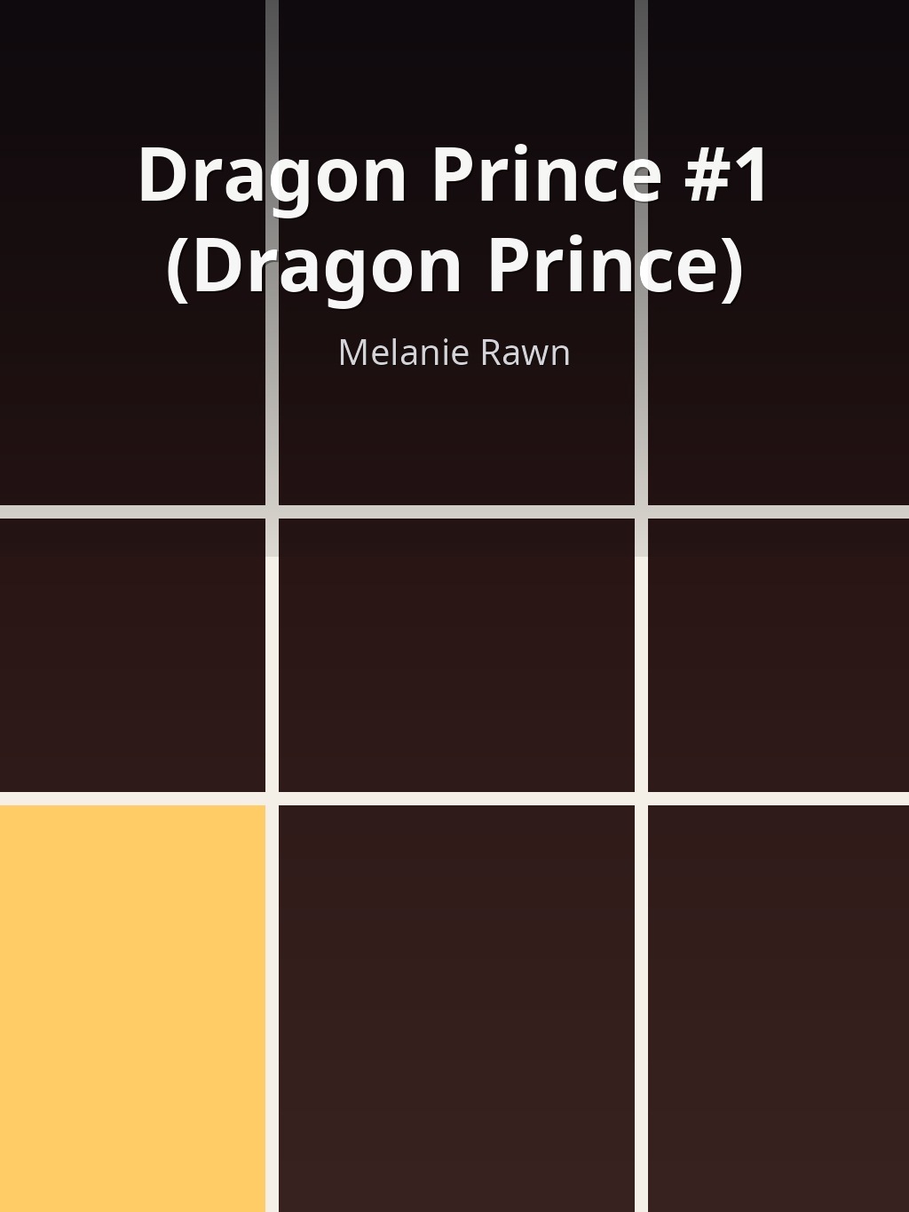 Dragon Prince #1 (Dragon Prince) by Melanie Rawn book cover