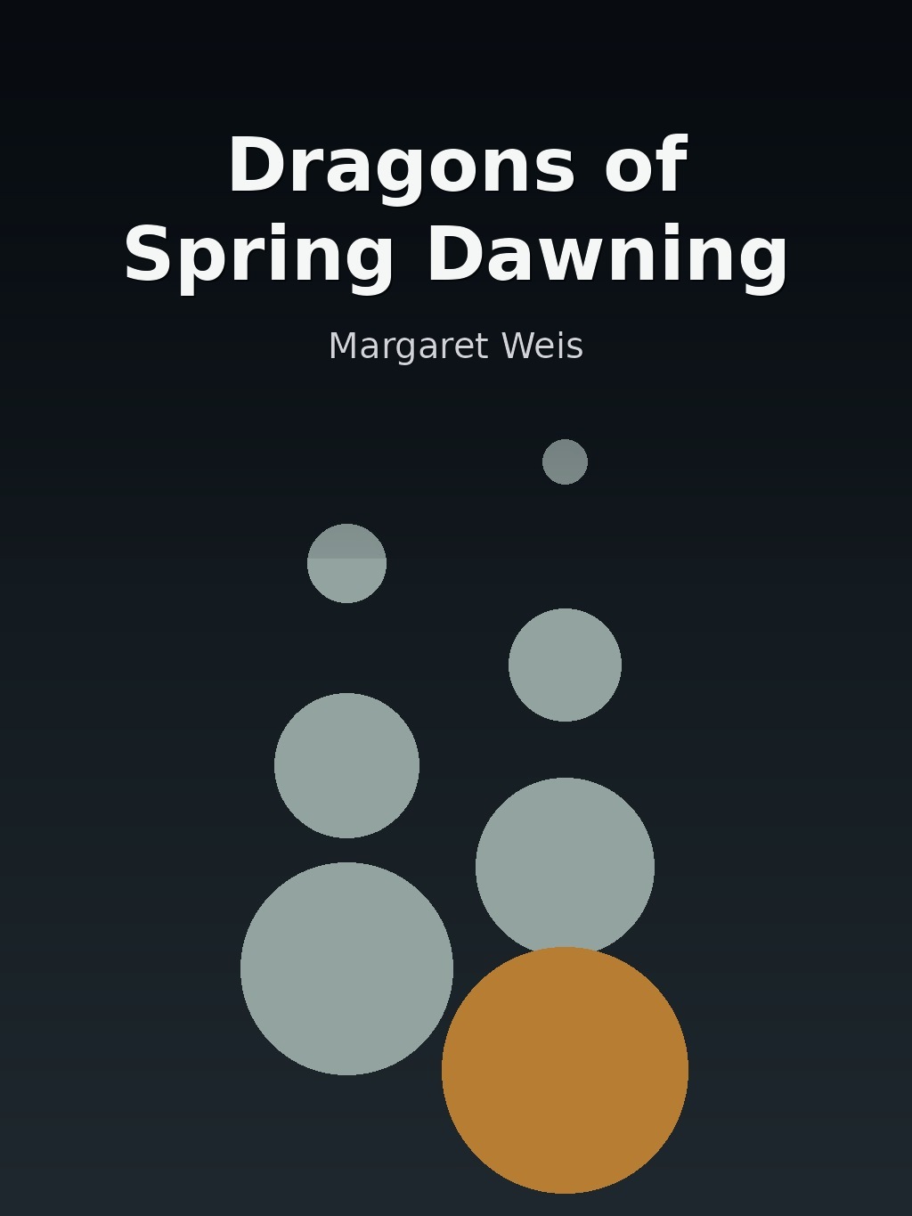 Dragons of Spring Dawning by Margaret Weis book cover