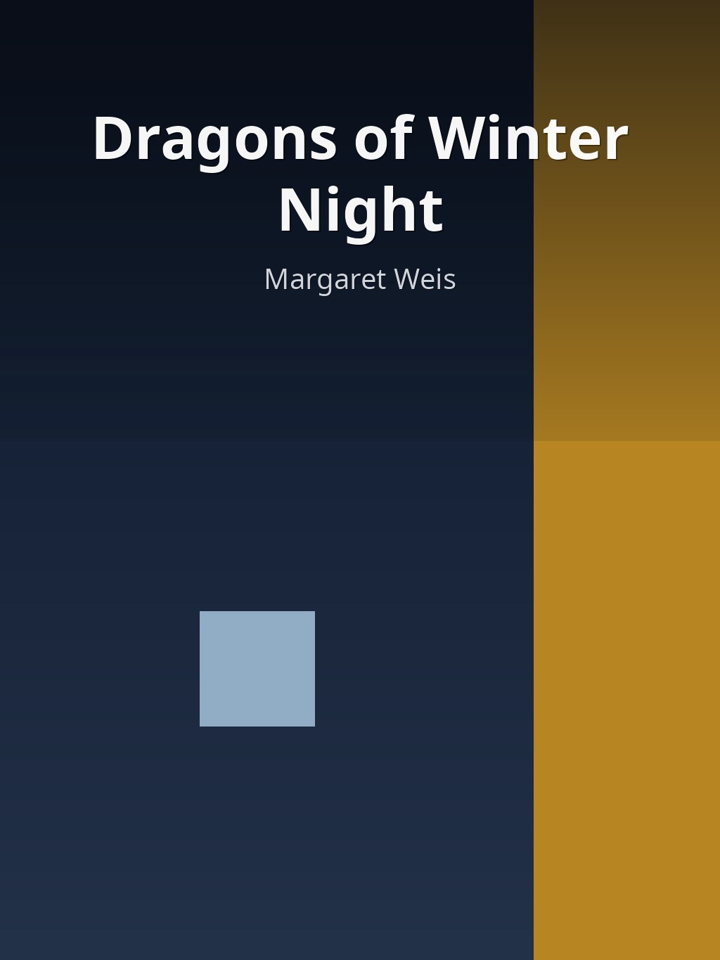 Dragons of Winter Night by Margaret Weis book cover