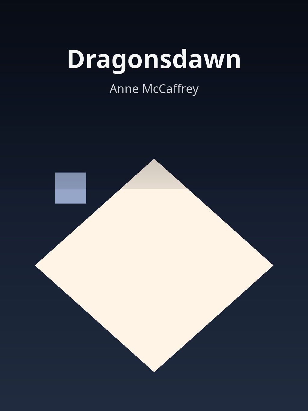 Dragonsdawn by Anne McCaffrey book cover
