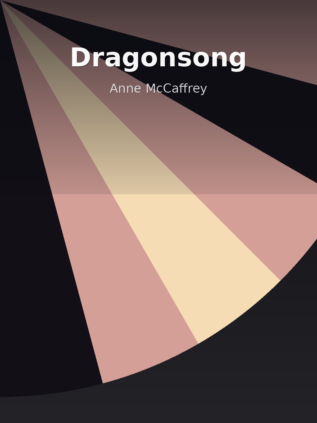Dragonsong by Anne McCaffrey book cover